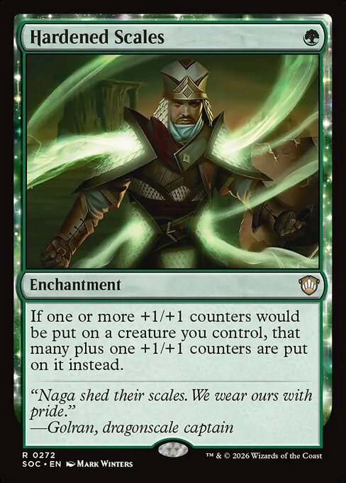 Hardened Scales - Secrets of Strixhaven Commander #272