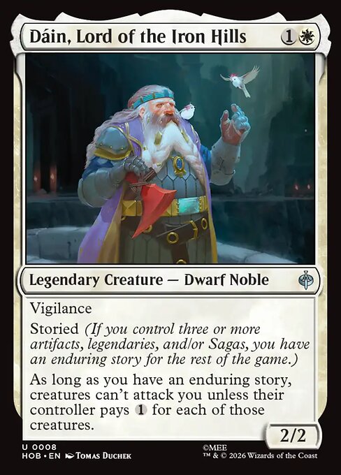 Dáin, Lord of the Iron Hills HOB 8