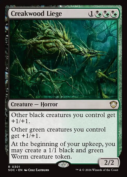 Creakwood Liege - Secrets of Strixhaven Commander #301