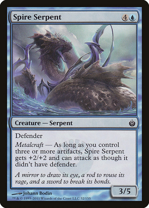 Spire Serpent - Mirrodin Besieged #32