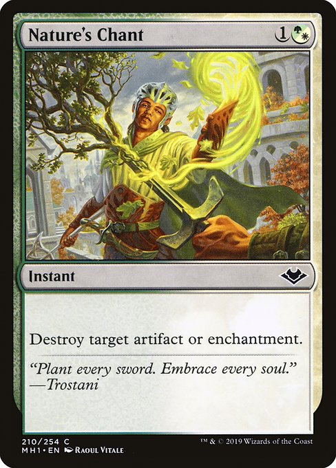 Nature's Chant - Modern Horizons #210