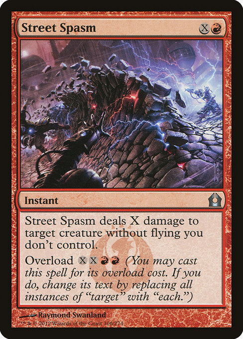 Street Spasm - Return to Ravnica #106