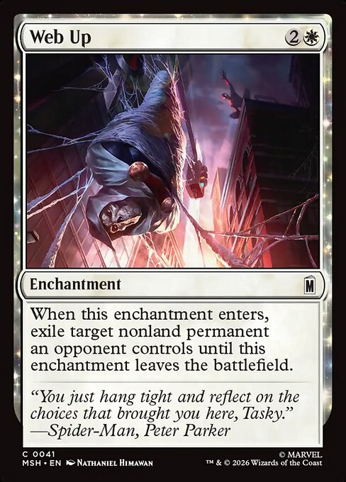 Web Up Marvel Super Heroes Magic: The Gathering card image