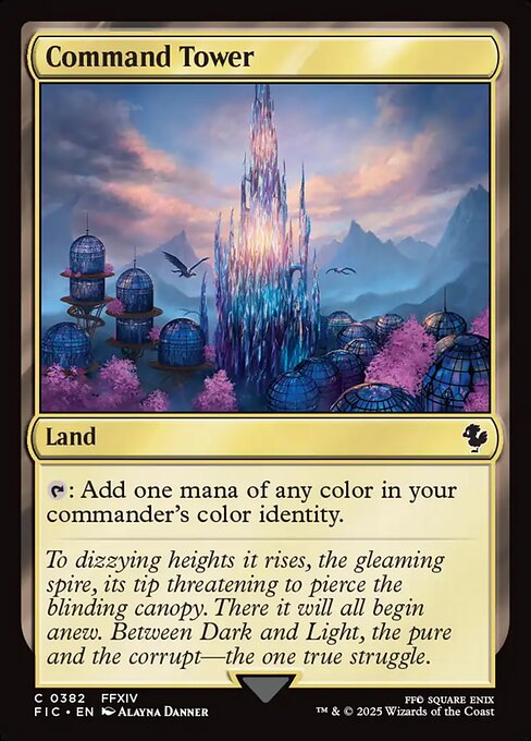 Command Tower - Final Fantasy Commander #382