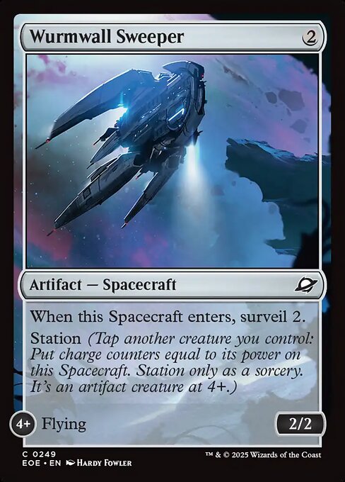 Wurmwall Sweeper Edge of Eternities Magic: The Gathering card image