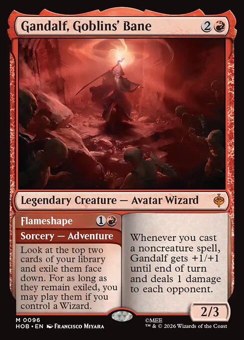 Gandalf, Goblins' Bane // Flameshape HOB 96