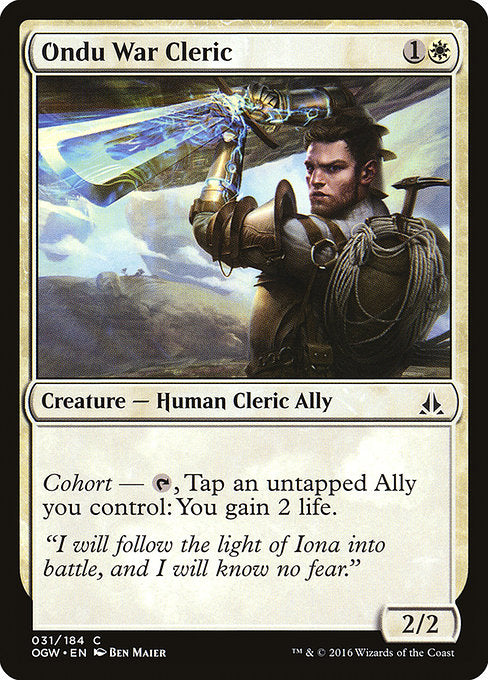 Ondu War Cleric - Oath of the Gatewatch #31