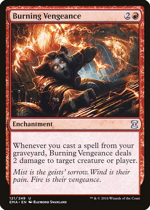 Burning Vengeance - Eternal Masters #121