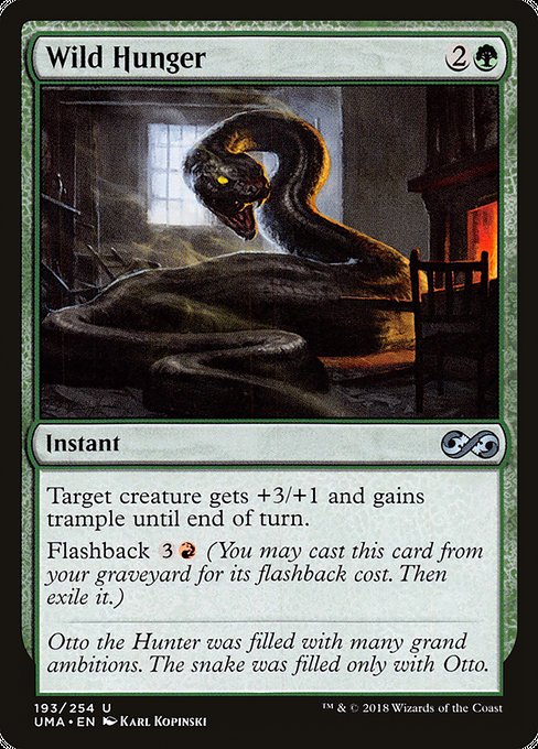Wild Hunger - Ultimate Masters #193