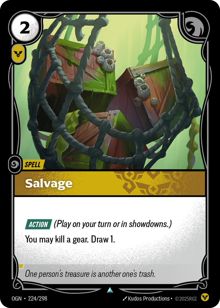 Salvage Riftbound card image
