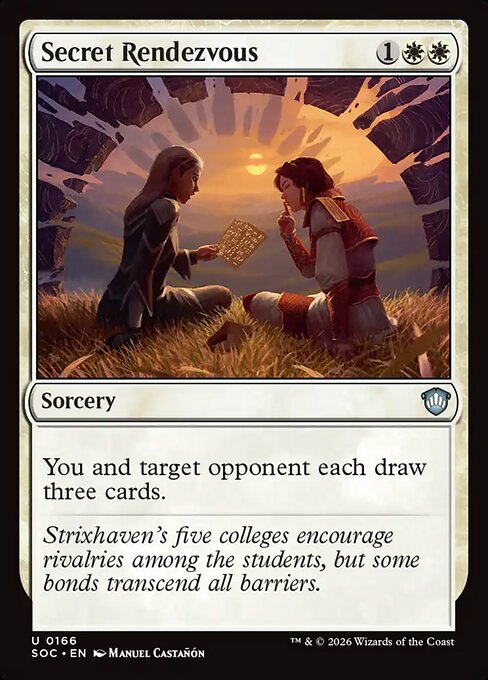 Secret Rendezvous - Secrets of Strixhaven Commander #166