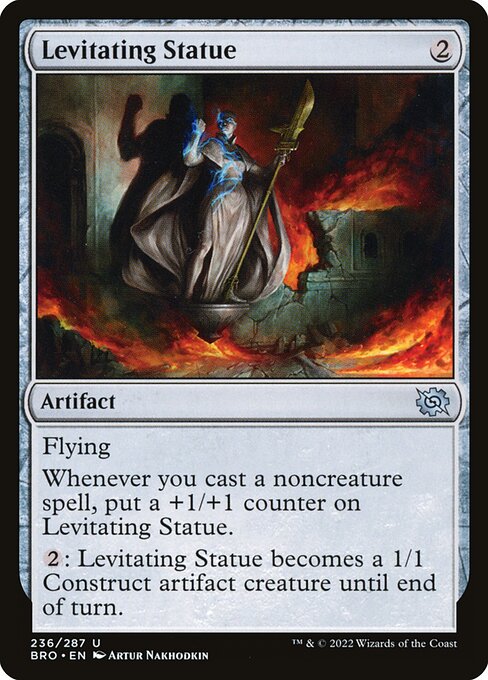 Levitating Statue - The Brothers' War #236