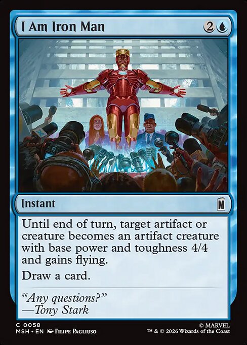 I Am Iron Man - Marvel Super Heroes #58 (Foil)