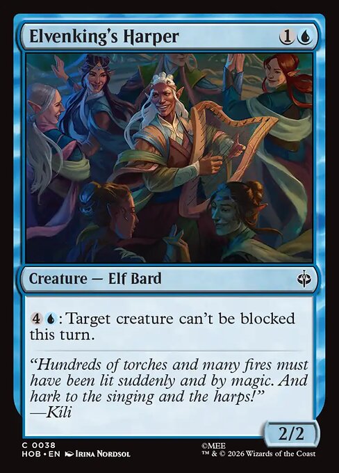 Elvenking's Harper HOB 38