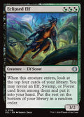 Eclipsed Elf Lorwyn Eclipsed Magic: The Gathering card image