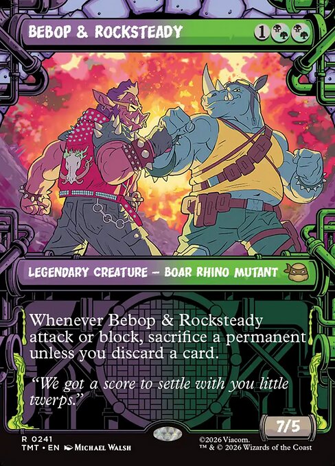 Bebop & Rocksteady - Teenage Mutant Ninja Turtles #241