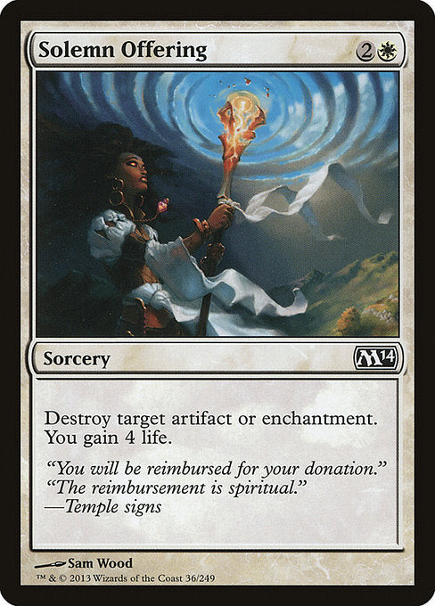 Solemn Offering - Magic 2014 #36