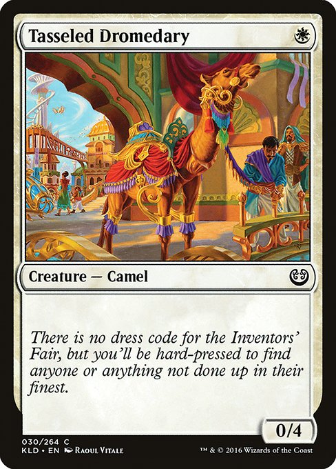 Tasseled Dromedary - Kaladesh #30 Magic: The Gathering card image