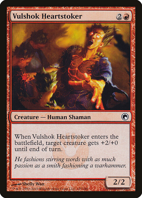 Vulshok Heartstoker Scars of Mirrodin Magic: The Gathering card image
