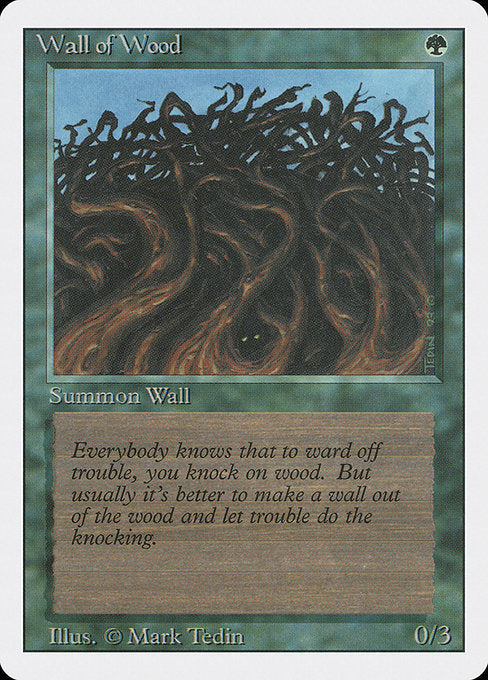 Wall of Wood - Revised Edition #226
