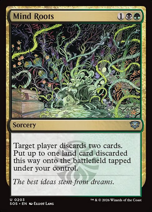 Mind Roots - Secrets of Strixhaven #203 Magic: The Gathering card image
