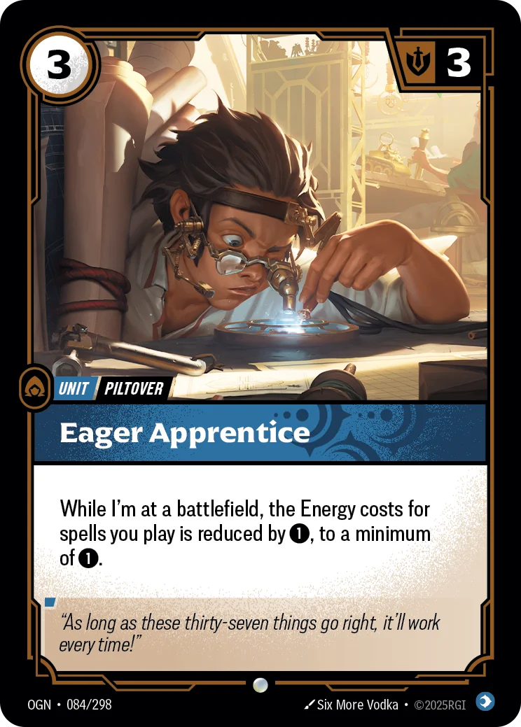 Eager Apprentice Riftbound card image
