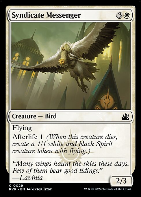 Syndicate Messenger - Ravnica Remastered #29
