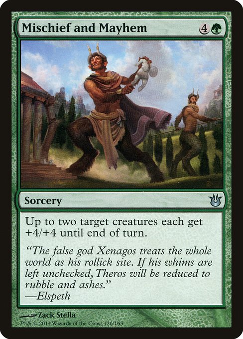Mischief and Mayhem - Born of the Gods #126