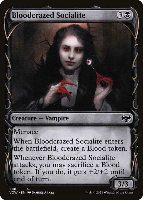 Bloodcrazed Socialite - Innistrad: Crimson Vow #288