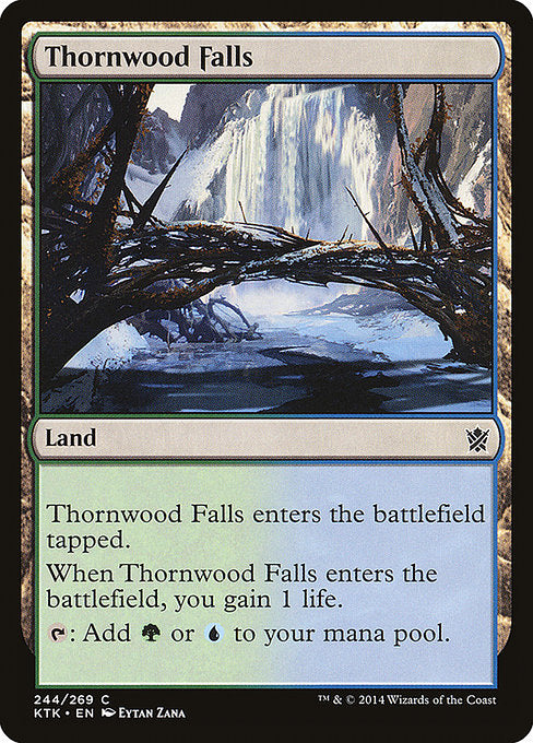 Thornwood Falls - Khans of Tarkir #244