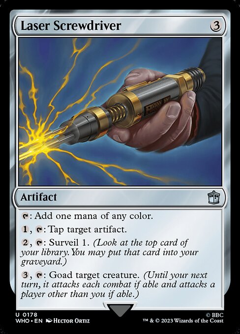 Laser Screwdriver - Doctor Who #178