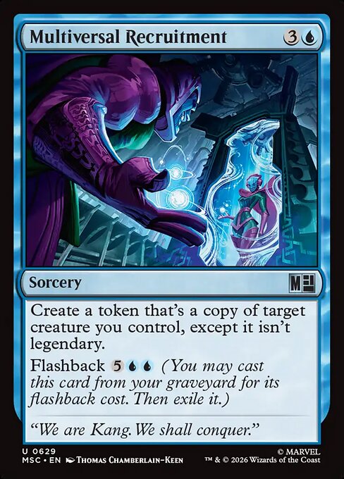 Multiversal Recruitment - Marvel Super Heroes Commander #629 (Foil)