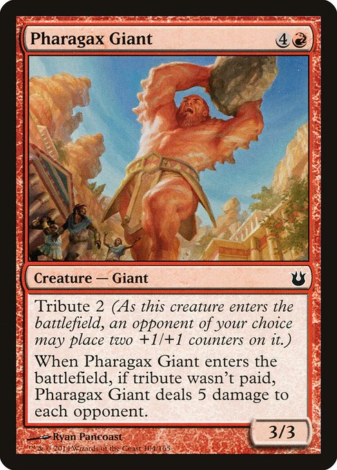 Pharagax Giant - Born of the Gods #104