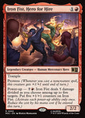 Iron Fist, Hero for Hire Marvel Super Heroes Commander Magic: The Gathering card image