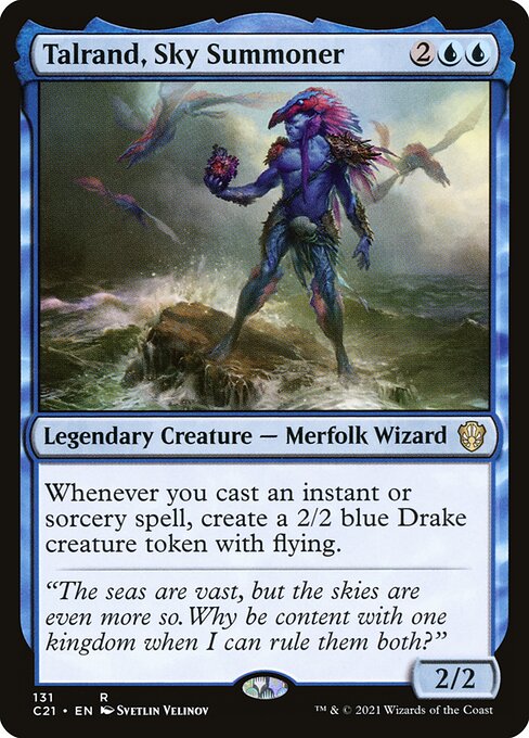 Talrand, Sky Summoner - Commander 2021 #131