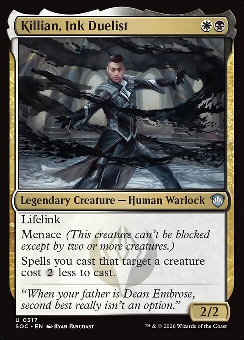 Killian, Ink Duelist - Secrets of Strixhaven Commander #317