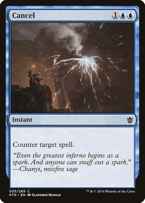 Cancel - Khans of Tarkir #33