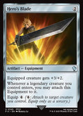 Hero's Blade Final Fantasy Commander Magic: The Gathering card image