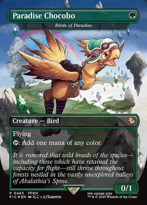 Birds of Paradise - Final Fantasy Commander #483