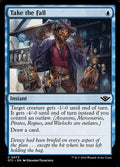 Take the Fall - Outlaws of Thunder Junction #73 Magic: The Gathering card image