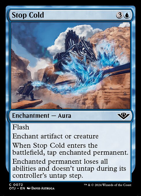 Stop Cold - Outlaws of Thunder Junction #72 Magic: The Gathering card image