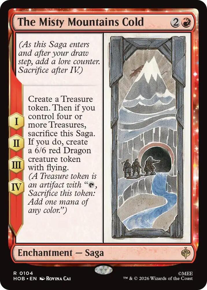The Misty Mountain Cold Foil 321