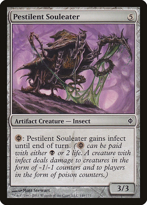 Pestilent Souleater - New Phyrexia #149