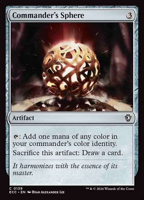 Commander's Sphere - Lorwyn Eclipsed Commander #139