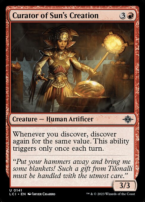 Curator of Sun's Creation - The Lost Caverns of Ixalan #141
