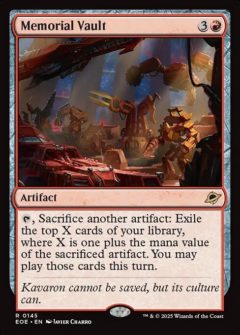 Memorial Vault - Edge of Eternities #145