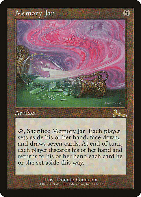 Memory Jar - Urza's Legacy #129