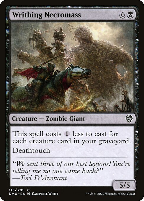 Writhing Necromass - Dominaria United #115