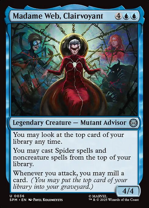 Madame Web, Clairvoyant - Marvel's Spider-Man #36