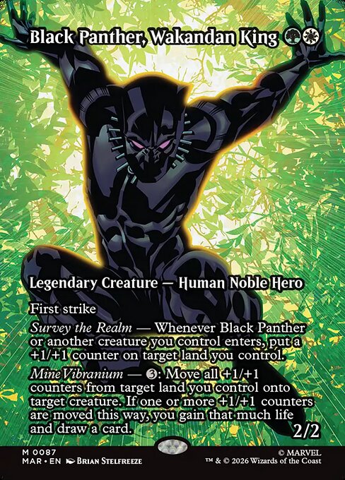 Black Panther, Wakandan King - Marvel Universe #87